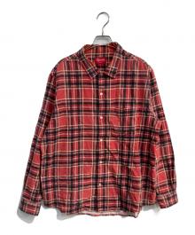 SUPREME（シュプリーム）の古着「Printed Plaid Shirt　 20SS」｜レッド
