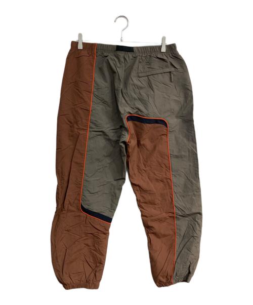 SUPREME（シュプリーム）Supreme (シュプリーム) s paneled track pants　21AW ブラウン サイズ:Lの古着・服飾アイテム