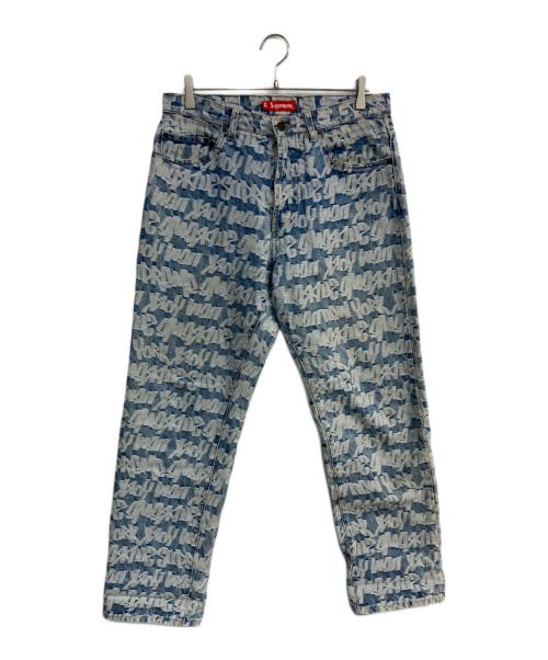 SUPREME（シュプリーム）SUPREME (シュプリーム) fat tip jacquard regular jean　22SS インディゴ サイズ:32の古着・服飾アイテム