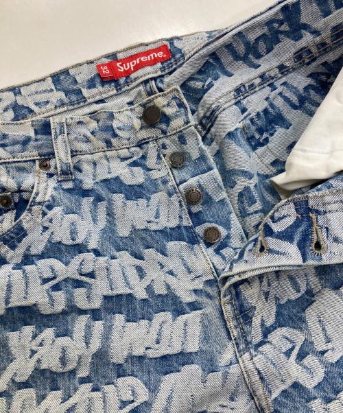 SUPREME（シュプリーム）SUPREME (シュプリーム) fat tip jacquard regular jean　22SS インディゴ サイズ:32の古着・服飾アイテム