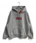 Supreme（シュプリーム）の古着「inside out box logo hooded　23SS」｜グレー