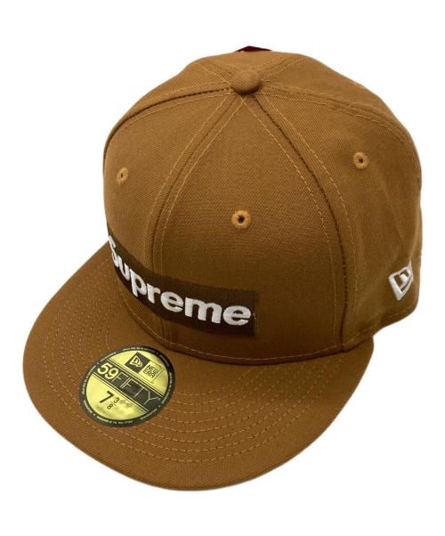 SUPREME（シュプリーム）Supreme (シュプリーム) New Era (ニューエラ) money box logo ブラウン サイズ: 7 3/8 未使用品の古着・服飾アイテム