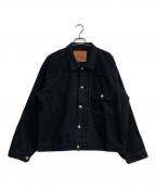 LEVI'S VINTAGE CLOTHINGリーバイス ビンテージ クロージング）の古着「1936 TYPE I トラッカージャケット OVER-DYE BLACK　0033E-0000」｜ブラック