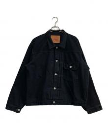 LEVI'S VINTAGE CLOTHING（リーバイス ビンテージ クロージング）の古着「1936 TYPE I トラッカージャケット OVER-DYE BLACK　0033E-0000」｜ブラック