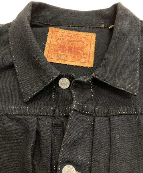 LEVI'S VINTAGE CLOTHING（リーバイス ビンテージ クロージング）LEVI'S VINTAGE CLOTHING (リーバイス ビンテージ クロージング) 1936 TYPE I トラッカージャケット OVER-DYE BLACK　0033E-0000 ブラック サイズ:42の古着・服飾アイテム