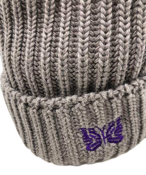 Needles（ニードルズ）Needles (ニードルズ) Watch Cap Merino wool グレーの古着・服飾アイテム