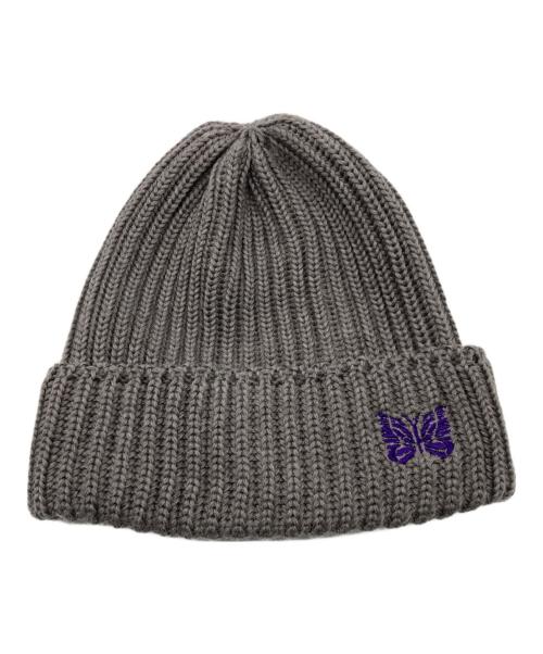 Needles（ニードルズ）Needles (ニードルズ) Watch Cap Merino wool グレーの古着・服飾アイテム