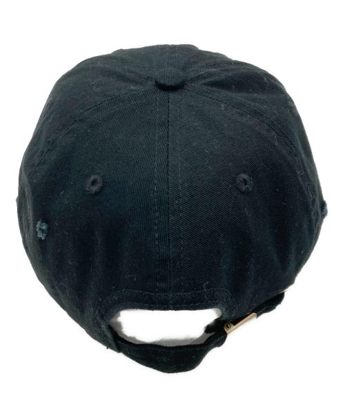 BlackEyePatch（ブラックアイパッチ）BlackEyePatch (ブラックアイパッチ) ロゴ ダメージ キャップ ブラックの古着・服飾アイテム