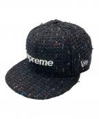 SUPREME×New Eraシュプリーム×ニューエラ）の古着「Bouclé Box Logo」｜ブラック