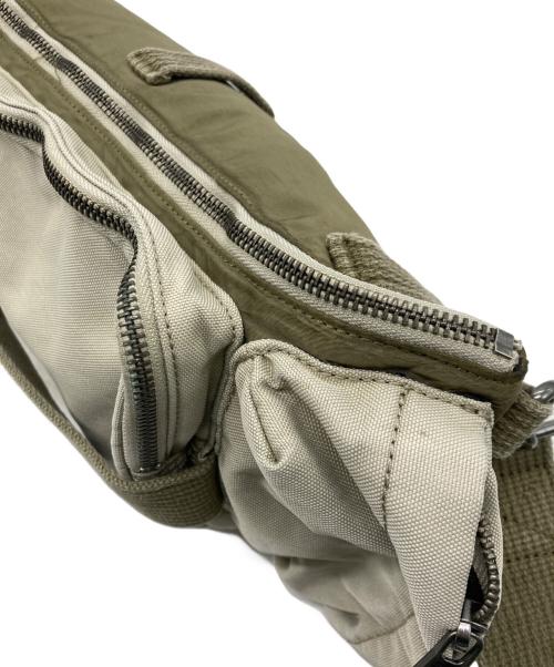 DIESEL（ディーゼル）DIESEL (ディーゼル) クロスボディーバッグ ベージュ×カーキの古着・服飾アイテム