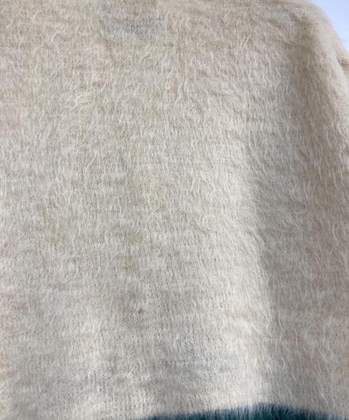 Sears（シアーズ）Sears (シアーズ) モヘアニットカーディガン  TRADITIONALCOLLECTION 60’S-70’ｓ イエロー サイズ:Mの古着・服飾アイテム