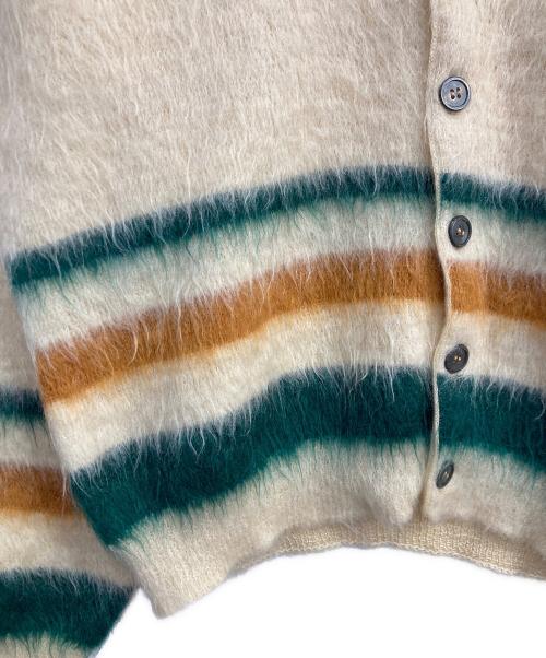 Sears（シアーズ）Sears (シアーズ) モヘアニットカーディガン  TRADITIONALCOLLECTION 60’S-70’ｓ イエロー サイズ:Mの古着・服飾アイテム