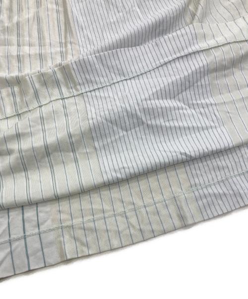 Y's（ワイズ）Y's (ワイズ) イージースカート　YZ-T96-571 ホワイト×アイボリー サイズ:3の古着・服飾アイテム