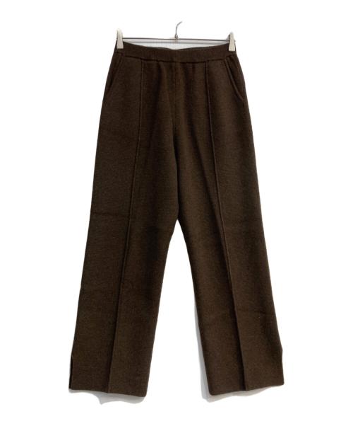 Nature's（ネイチャーズ）Nature's (ネイチャーズ) ヤクニットパンツ ブラウン サイズ:Lの古着・服飾アイテム