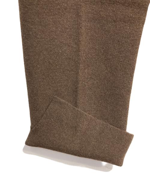 Nature's（ネイチャーズ）Nature's (ネイチャーズ) ヤクニットパンツ ブラウン サイズ:Lの古着・服飾アイテム