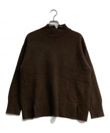 Nature's（ネイチャーズ）の古着「ヤクハイネックニット」｜ブラウン