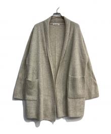 NATURAL BASIC（ナチュラル ベーシック）の古着「cashmere knit cardigan」｜ベージュ