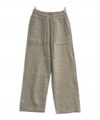 NATURAL BASICナチュラル ベーシック）の古着「cashmere knit wide pants」｜ベージュ