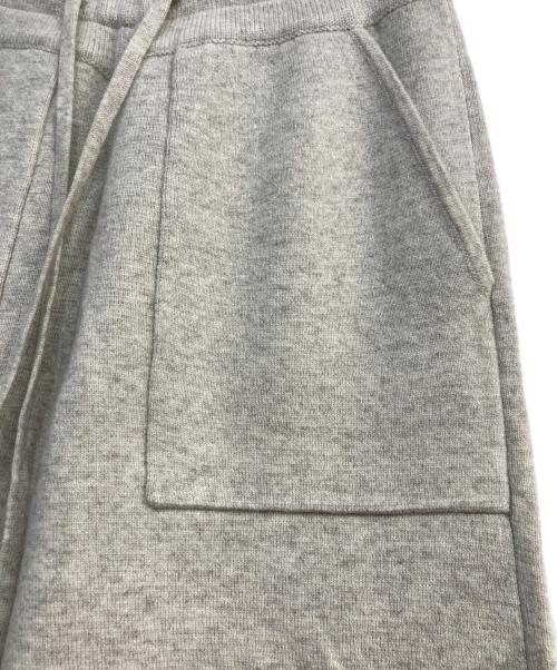 NATURAL BASIC（ナチュラル ベーシック）Natural Basic (ナチュラル ベーシック) cashmere knit wide pants ベージュ サイズ:Ｍ-Ｌの古着・服飾アイテム