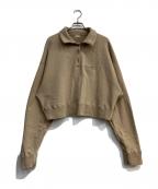 BRILLブリル）の古着「襟付きスウェット」｜ブラウン