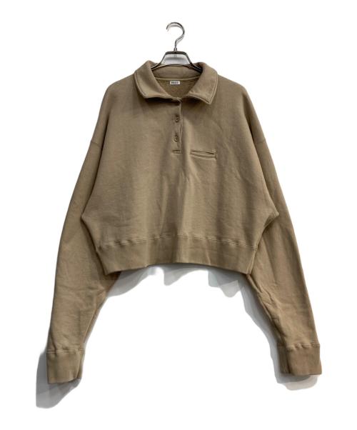 BRILL（ブリル）BRILL (ブリル) 襟付きスウェット ブラウン サイズ:Ｆの古着・服飾アイテム