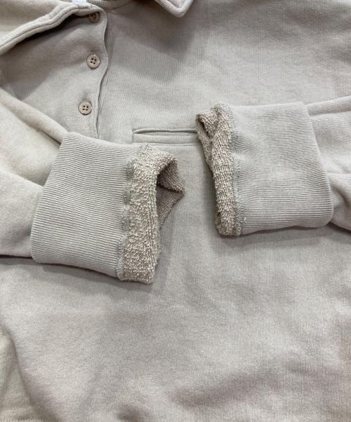 BRILL（ブリル）BRILL (ブリル) 襟付きスウェット ブラウン サイズ:Ｆの古着・服飾アイテム