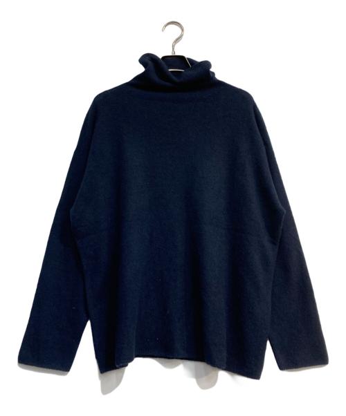 DONGLI（ドンリー）DONGLI (ドンリー) カシミヤタートルネックニット ネイビー サイズ:記載なしの古着・服飾アイテム