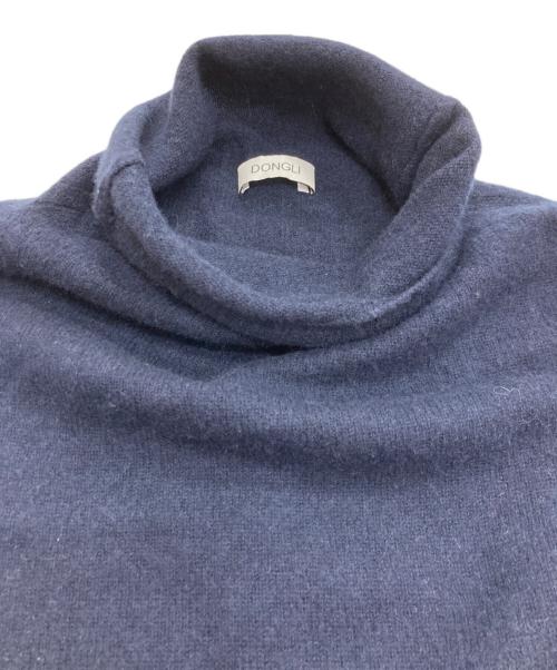 DONGLI（ドンリー）DONGLI (ドンリー) カシミヤタートルネックニット ネイビー サイズ:記載なしの古着・服飾アイテム