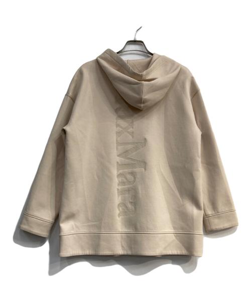 'S Max Mara（エスマックスマーラ）'S Max Mara (エスマックスマーラ) Zuai フーディ ジップアップ　2419911013 ベージュ サイズ:Mの古着・服飾アイテム