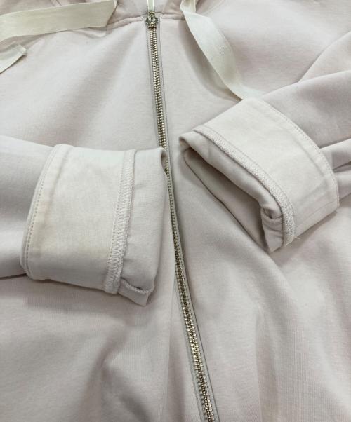 'S Max Mara（エスマックスマーラ）'S Max Mara (エスマックスマーラ) Zuai フーディ ジップアップ　2419911013 ベージュ サイズ:Mの古着・服飾アイテム