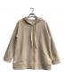 'S Max Mara（エスマックスマーラ）の古着「Zuai フーディ ジップアップ　2419911013」｜ベージュ