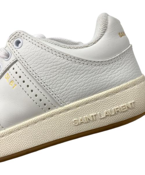 Saint Laurent Paris（サンローランパリ）Saint Laurent Paris (サンローランパリ) SL-61 ローカットスニーカー ホワイト サイズ:36.5の古着・服飾アイテム