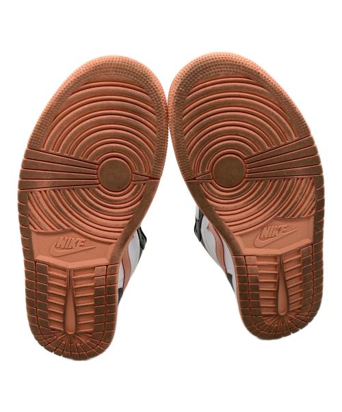 NIKE（ナイキ）NIKE (ナイキ) W AIR JORDAN 1 LOW ブラウン×ピンク サイズ:25の古着・服飾アイテム