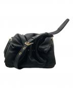 VALENTINOヴァレンティノ）の古着「Bloomy Shoulder Bag」｜ブラック