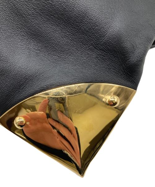 sacai（サカイ）sacai (サカイ) corner metal drawstring bag ブラックの古着・服飾アイテム