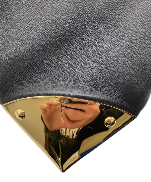 sacai（サカイ）sacai (サカイ) corner metal drawstring bag ブラックの古着・服飾アイテム