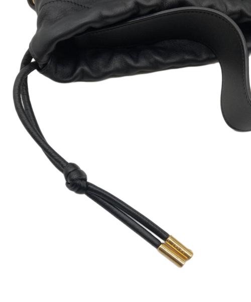 sacai（サカイ）sacai (サカイ) corner metal drawstring bag ブラックの古着・服飾アイテム