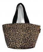 Herve Chapelierエルベシャプリエ）の古着「ヒョウ柄ナイロン舟型トートM」｜パンサー