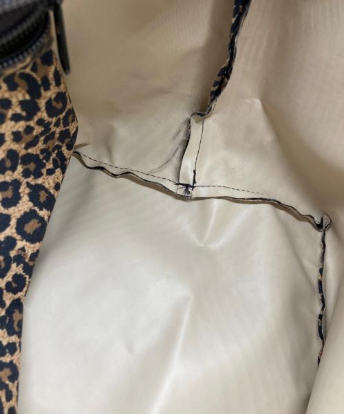 Herve Chapelier（エルベシャプリエ）Herve Chapelier (エルベシャプリエ) ヒョウ柄ナイロン舟型トートM パンサー サイズ:-の古着・服飾アイテム