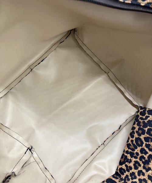 Herve Chapelier（エルベシャプリエ）Herve Chapelier (エルベシャプリエ) ヒョウ柄ナイロン舟型トートM パンサー サイズ:-の古着・服飾アイテム