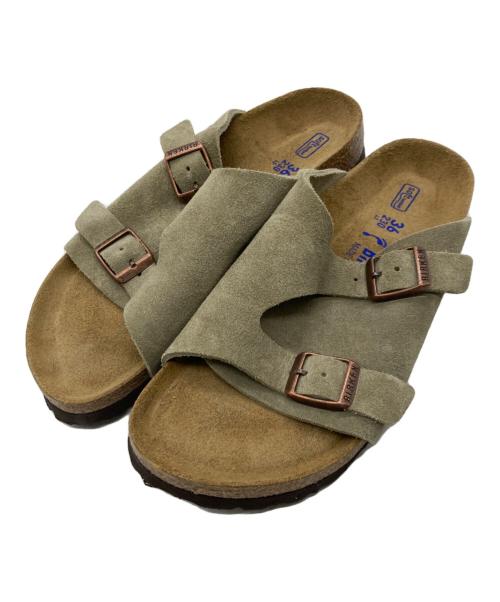 BIRKENSTOCK（ビルケンシュトック）BIRKENSTOCK (ビルケンシュトック) チューリッヒサンダル カーキ サイズ:23cmの古着・服飾アイテム