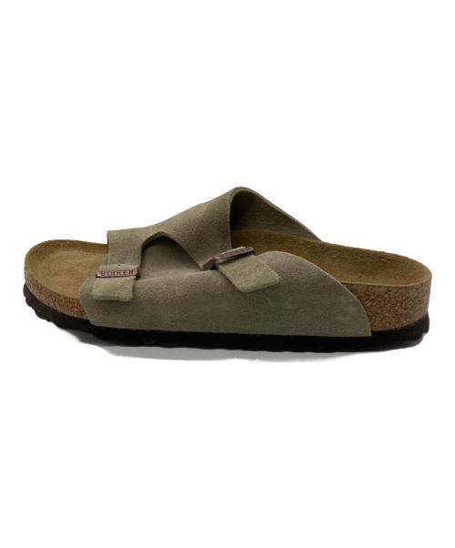 BIRKENSTOCK（ビルケンシュトック）BIRKENSTOCK (ビルケンシュトック) チューリッヒサンダル カーキ サイズ:23cmの古着・服飾アイテム