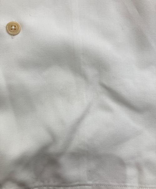 POLO RALPH LAUREN（ポロ・ラルフローレン）POLO RALPH LAUREN (ポロ・ラルフローレン) オープンカラーレーヨンシャツ ホワイト サイズ:Lの古着・服飾アイテム
