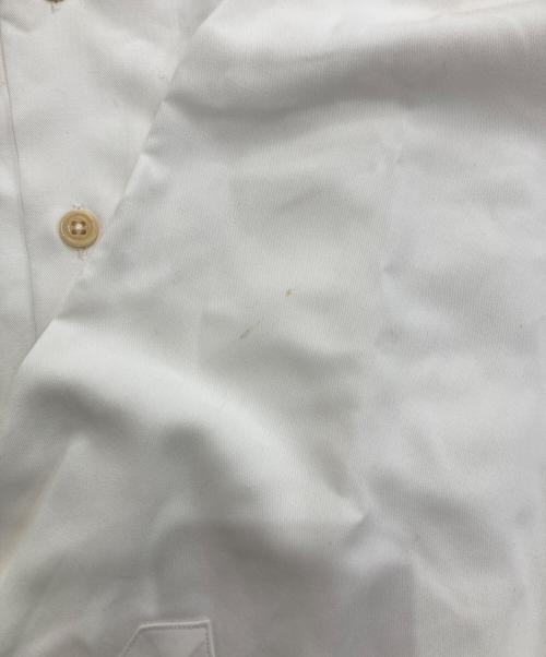 POLO RALPH LAUREN（ポロ・ラルフローレン）POLO RALPH LAUREN (ポロ・ラルフローレン) オープンカラーレーヨンシャツ ホワイト サイズ:Lの古着・服飾アイテム