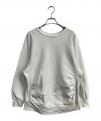 Championチャンピオン）の古着「リバースウィーブスウェット  トリコタグ 完全目無し USA製」｜ホワイト