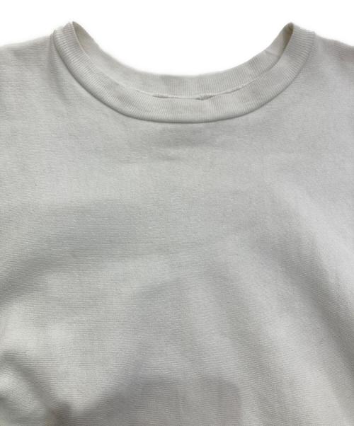 Champion（チャンピオン）Champion (チャンピオン) リバースウィーブスウェット  トリコタグ 完全目無し USA製 ホワイト サイズ:Lの古着・服飾アイテム