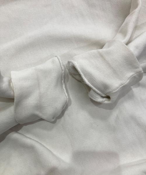 Champion（チャンピオン）Champion (チャンピオン) リバースウィーブスウェット  トリコタグ 完全目無し USA製 ホワイト サイズ:Lの古着・服飾アイテム