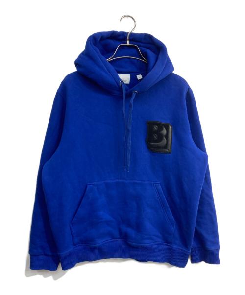 BURBERRY LONDON（バーバリーロンドン）BURBERRY LONDON (バーバリーロンドン) レターグラフィックプルオーバーパーカー　8050178 ブルー サイズ:Mの古着・服飾アイテム