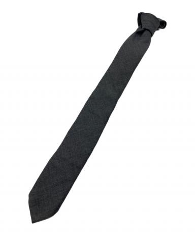 中古・古着通販】Thom Browne (トムブラウン) ウールネクタイ グレー