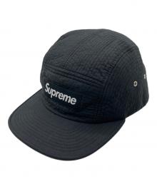 SUPREME（シュプリーム）の古着「Raised Logo Patch Camp Cap　 17SS」｜ブラック